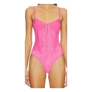 Free People Night Rhythm Corset
Bodysuit Sz XS